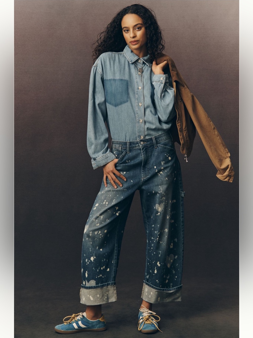 Pilcro Kayden High Rise Carpenter Barrel Jeans - Picture 3 of 12